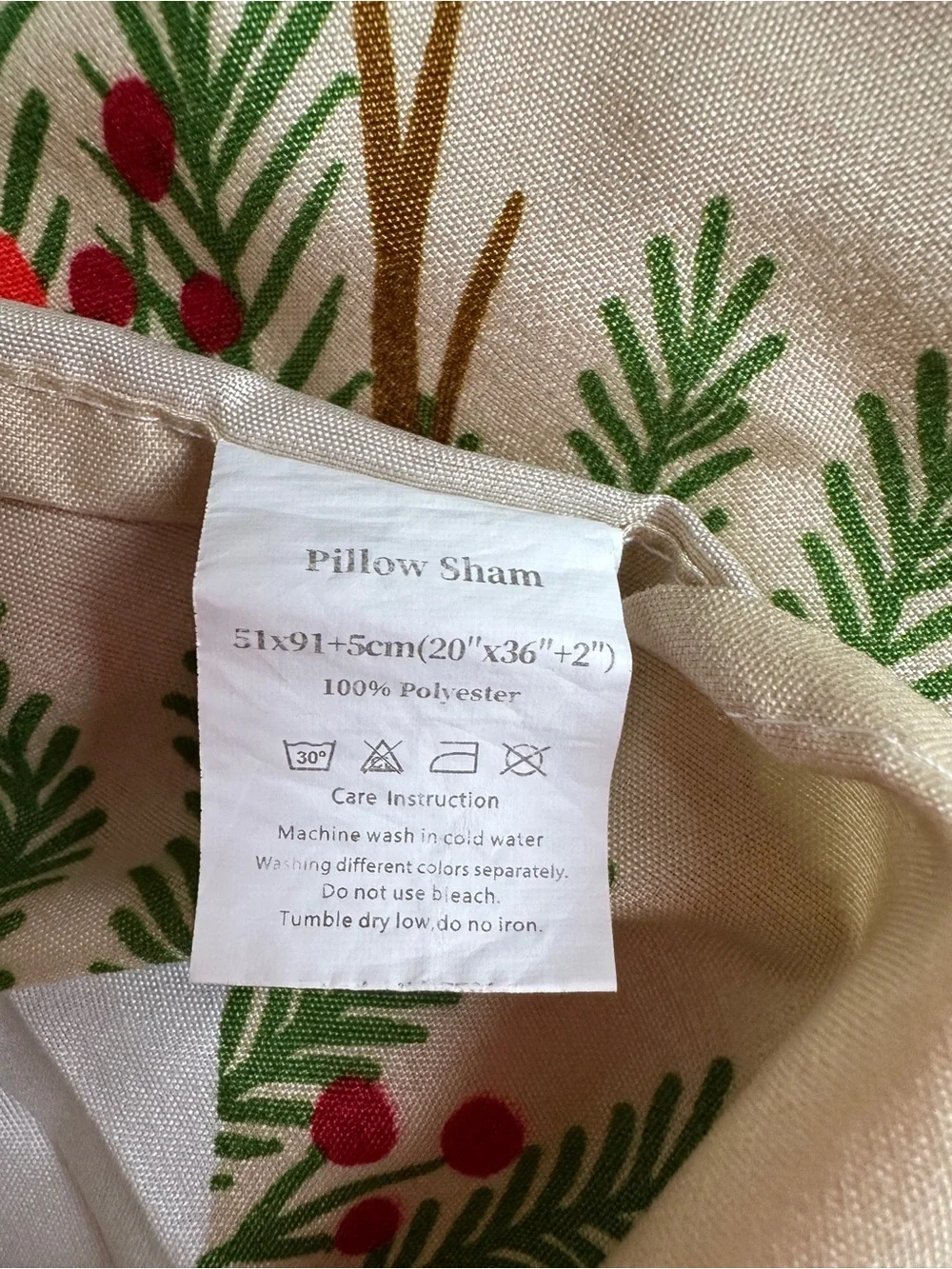 Holiday snowman deer winter wonderland quilted king shams